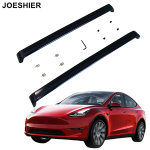 Barres transversales de toit de voiture JOESHIER haute capacité en alliage d'aluminium, installation facile, pour Tesla Model 3/Y, porte-bagages - Product Image 1
