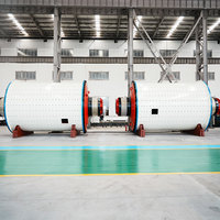 Molino de Bolas Seco Avanzado con Bomba de Motor AC y Caja de Engranajes para Minería, Diseño Resistente al Desgaste, Rendimiento Óptimo y Funcionamiento Suave