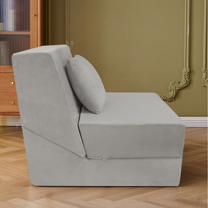 Có thể gập lại giường đơn chân không nén sàn Lounger sofa mô-đun trong hộp phòng khách sofa nhà căn hộ nhỏ sofa đơn giản - Product Image 1