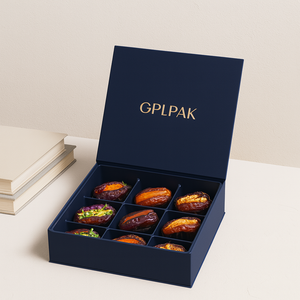 Sang Trọng Biểu Tượng Tùy Chỉnh Cấp Thực Phẩm Sinh Thái Thân Thiện Cao Cấp Từ Tính Eid Ramadan Ngày Sản Phẩm Sô Cô La Hộp Quà Tặng Bao Bì Với Ribbon - Product Image 2