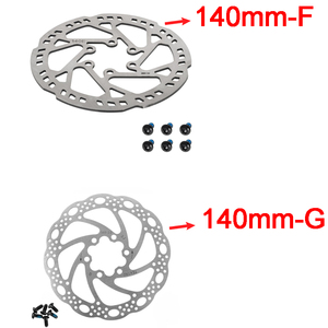 Disque de frein de 140 mm avec 6 trous de vis pour trottinette électrique Segway <span class=keywords><strong>Ninebot</strong></span> <span class=keywords><strong>GT1</strong></span>/GT2, pièces et accessoires de frein à disque super puissants - Product Image 6