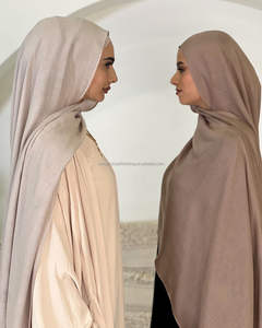 快適で高品質のプレーンレーヨンモーダルヒジャーブスカーフショールイスラム教徒のビスコースモーダルヒジャーブ女性 - Product Image 1