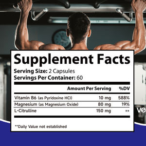 Capsules d'énergie à haute puissance de <span class=keywords><strong>L</strong></span>-citrulline avec du magnésium é<span class=keywords><strong>l</strong></span>émentaire pour des performances sportives supérieures et un soutien de complément alimentaire pour la santé - Product Image 4