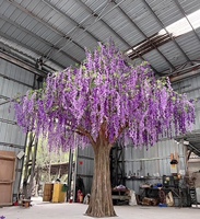 Arbre artificiel de grande taille personnalisé KH Outdoor, faux grand arbre en faux gommier pour la décoration de jardin et de restaurant