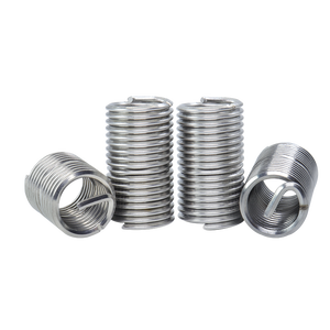 Inserts filetés en acier inoxydable 304 DIN 8140, type <span class=keywords><strong>autobloquant</strong></span>, résistance aux vibrations, <span class=keywords><strong>M2</strong></span> <span class=keywords><strong>M2</strong></span>.5 M3 M4 M5 M6 M8 M10 M12 - Product Image 1