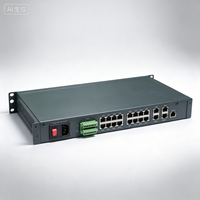 Servidor Ethernet Industrial Multipuerto, Tipo de Montaje en Rack 1U, Interfaz RS232 RS485, Conversión de Red con Protocolo TCP/IP