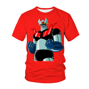 Generale di base Anime <span class=keywords><strong>film</strong></span> Robot Streetwear 3d stampa T-Shirt da uomo moda Casual maglietta per bambini ragazzi ragazze magliette - Product Image 3