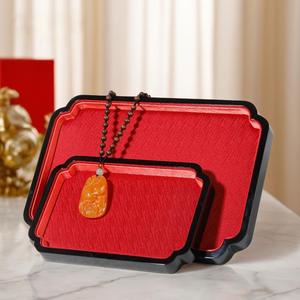 Bandeja <span class=keywords><strong>de</strong></span> exhibición <span class=keywords><strong>de</strong></span> joyería <span class=keywords><strong>de</strong></span> lujo personalizada para ver en subasta joyería Premium - Product Image 1