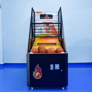 Máquina de Baloncesto Arcade Operada con Monedas para Adultos, Personalizada de Fábrica, Venta al por Mayor, Fabricada en Metal con Proyector - Product Image 4