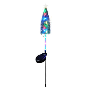 Panneau solaire LED flocon de <span class=keywords><strong>neige</strong></span> Candy Cane Stake Light IP66 Garden Pathway Park Lawn Landscape Decor for Holiday Party Christmas Snow - Product Image 6