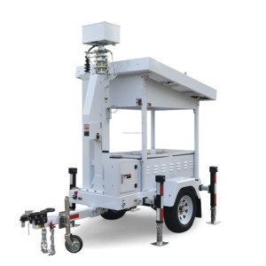 2*435w שמש <span class=keywords><strong>cctv</strong></span> סולארית מופעל נייד צג מצלמה <span class=keywords><strong>cctv</strong></span> - Product Image 1