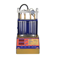 Nettoyeur et testeur d'injecteur de carburant 110V 2-en-1, nettoyeur d'injecteur de carburant à ultrasons avec 9 fonctions de test pour la plupart des véhicules