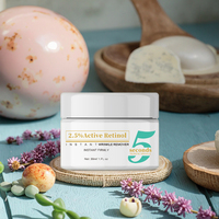 Crema Hidratante Facial con Retinol, Antienvejecimiento, Antiarrugas, Reafirmante, Eliminador de Manchas Oscuras, Cuidado Natural de la Piel