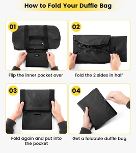 <span class=keywords><strong>Bolsa</strong></span> de <span class=keywords><strong>Deporte</strong></span> Plegable de Gran Capacidad para Hombre y <span class=keywords><strong>Mujer</strong></span>, Ligera, con Bolsillo Interior para Viajes y Deportes - Product Image 5