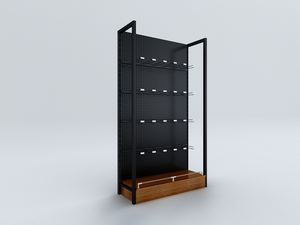 מדפי אחסון עמידים מפלדה-עץ (חד-צדדיים/דו-צדדיים) לחנויות קמעונאיות, חנויות נוחות וסופרמרקטים - Product Image 6