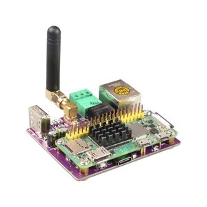 Carte de développement RPi0-RS485CAT1 Raspberry <span class=keywords><strong>Pi</strong></span> <span class=keywords><strong>Zero2</strong></span> W, système d'exploitation Linux 64 bits, dédié 4G CAT1 LTE RS485, isolation d'alimentation, kit de lecteur PCIe - Product Image 1