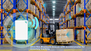 Minew nhỏ nhãn dán Bluetooth gia tốc BLE 5.0 đèn hiệu tài sản tag - Product Image 5