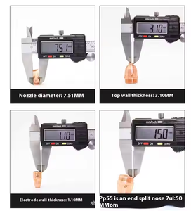 Antorcha de corte de cobre P80 con boquilla <span class=keywords><strong>sin</strong></span> electrodos 1,3, accesorios de máquina de corte por Plasma <span class=keywords><strong>para</strong></span> soldadura y soldadura - Product Image 6