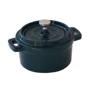 ChuiHua 2023 nuevo tipo <span class=keywords><strong>mini</strong></span> horno holandés <span class=keywords><strong>mini</strong></span> olla esmaltada <span class=keywords><strong>de</strong></span> <span class=keywords><strong>hierro</strong></span> fundido <span class=keywords><strong>mini</strong></span> olla para cocina o restaurante uso cazuela esmaltada - Product Image 5