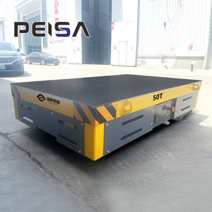 Accu-aangedreven 20T elektrische bestuurbare transportwagen met 360 graden besturing voor het hanteren van transformatoren - Product Image 2