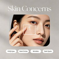 Patchs pour les yeux en silicone au collagène avec logo personnalisé, peptides de gelée de rose, traitement anti-âge des ridules, hydratant, anti-rides