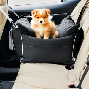 <span class=keywords><strong>Rehausseur</strong></span> de siège de voiture portable pour animaux de compagnie <span class=keywords><strong>Cosy</strong></span> Travel avec sangle réglable pour petits chiens et chats - Product Image 4