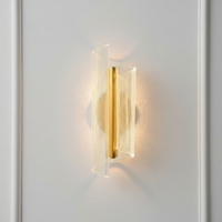 Applique Murale LED Cylindrique Moderne Minimaliste en Acrylique avec Construction en Aluminium, Garantie 5 Ans, Intérieur Chambre Salon, Intensité Variable
