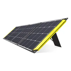 Tấm Pin Năng Lượng Mặt Trời Sunpower, Bộ Sạc Có Thể Gập Lại 110W 220W 2 Lần Gấp 4 Lần Mỗi Mô-đun Năng Lượng Mặt Trời Duy Nhất Để Sạc Máy Phát Điện Cầm Tay