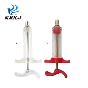 Seringue d'injection vétérinaire réutilisable en plastique et acier Kd303 <span class=keywords><strong>50cc</strong></span> pour animaux - Product Image 2