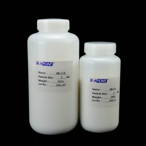 SANPONT Gel di Silice <span class=keywords><strong>Filler</strong></span> Fase Legata C18 per Cromatografia Colonna HPLC Gel di Silice C18 100A 40-70um - Product Image 3