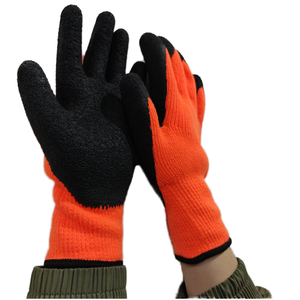 الأكثر مبيعًا قفازات عمل شتوية مقاومة للماء قفازات أمان بطلاء راحة اليد من اللاتكس للطقس البارد - Product Image 3