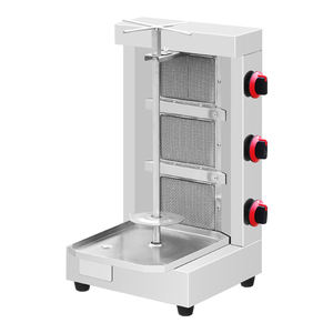 Gran oferta, máquina <span class=keywords><strong>de</strong></span> Shawarma rotativa automática sin mesa, rotación Manual, precio barato, Doner Kebab congelado usado - Product Image 2