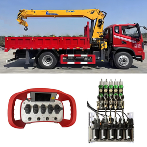 Télécommande Proportionnelle DOMAN 4/5/6 Joysticks pour Grue, Étanche 100m, Batterie Lithium 12V 24V, Leviers de Commande <span class=keywords><strong>433MHz</strong></span> - Product Image 1