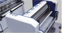 Plastic OPP PET PVC Metallic Thermal Film Laminating Embossing Machine Double Sides