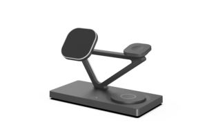 <span class=keywords><strong>Cargador</strong></span> Inalámbrico Magnético 3 en 1 de Alta Calidad con Diseño Nuevo, Estación de Carga Rápida de 15W, Soporte para Teléfono, para <span class=keywords><strong>iPhone</strong></span> 17, 16, 15 - Product Image 3