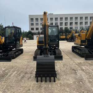 Mini-excavatrice SANY SY60C d'occasion de haute qualité, 6 tonnes, très demandée, avec peu d'heures de fonctionnement et des performances élevées, machine économique - Product Image 2