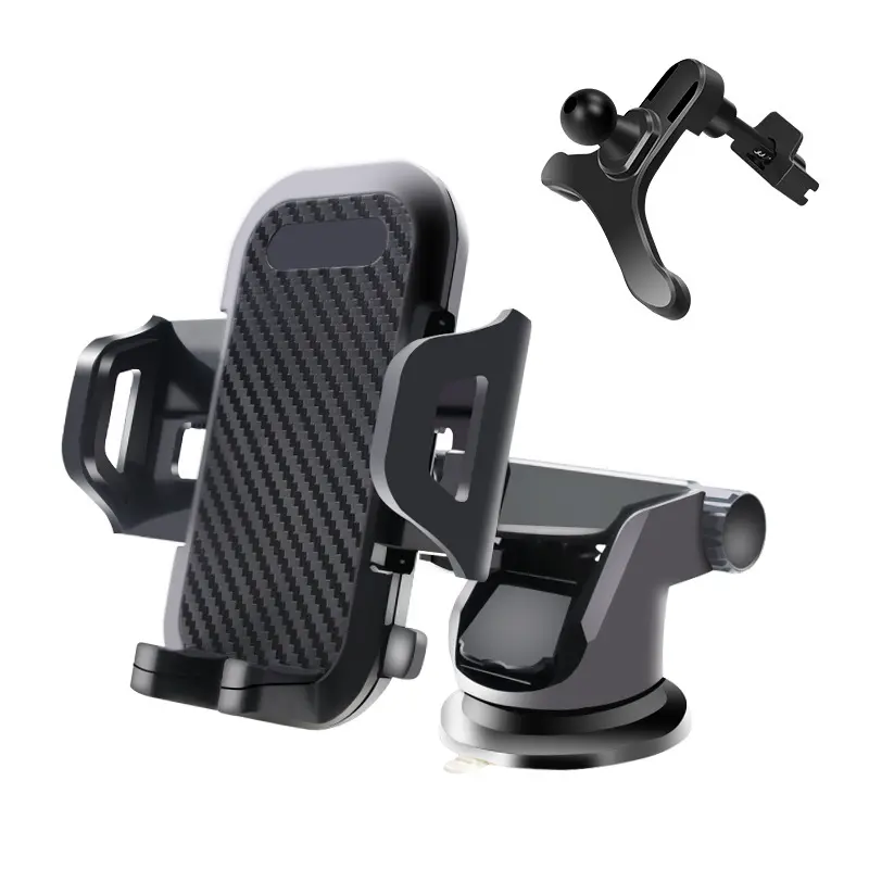 360 Rotation Universal 3 in 1 Car Air Vent Phone Holder Cradle Car Air Vent Mount Phone Holder for Mobile Phone
