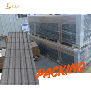 Tejas Metálicas con Recubrimiento <span class=keywords><strong>de</strong></span> Piedra <span class=keywords><strong>de</strong></span> <span class=keywords><strong>6</strong></span> <span class=keywords><strong>Metros</strong></span> <span class=keywords><strong>de</strong></span> Longitud Máxima, Lámina <span class=keywords><strong>de</strong></span> Techo <span class=keywords><strong>de</strong></span> Aluminio y Zinc, Instalación Rápida, Tejas <span class=keywords><strong>de</strong></span> Larga Duración - Product Image 6