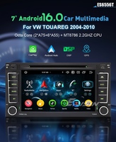 ES6556T Autoradio Android 16 pouces pour VW Touareg 2004-2010 Lecteur DVD CarPlay sans fil DSP 4 Go 64 Go Lecteur DVD Android