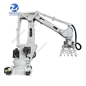 Cartons Zhengxia Automatic Robot Palletizer Machine Palletizing Packaging Line <b>Stacking</b> Bags Stacker Palletizer Robot Bag - Product Image 4