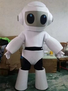 2026 nuevo Robot hombre mascota disfraz cabeza <span class=keywords><strong>de</strong></span> espuma Cosplay fiesta carnaval disfraz adulto vestido chico cumpleaños publicidad <span class=keywords><strong>baile</strong></span> boda - Product Image 4