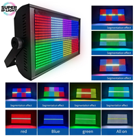 Projecteur Stroboscopique LED RGBW 300W à Pixels, Contrôle 8 Zones, Gradation 16 bits, DMX RDM, Boîtier en Aluminium, pour Discothèques, Clubs, Événements et Spectacles