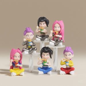 Ensemble de figurines d'anime Kpop <span class=keywords><strong>Demon</strong></span> Hunter Girls, thème Ramen, poupées amusantes, cadeau pour filles, idéal pour sacs surprises et cadeaux de fête - Product Image 1
