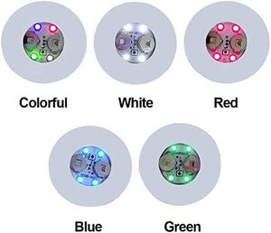 Factory Promotion New Wedding Decoration Light up Led Coaster Sticker Flashing <b>Cup</b> Sticker - Product Image 4