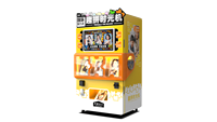Mesin Photo Booth Komersial Gaya Disko Interaktif dengan Printer Cepat dan Kamera DSLR untuk Promosi Acara