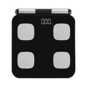 <span class=keywords><strong>Báscula</strong></span> de Grasa Corporal Bluetooth con 8 Electrodos, 15 Datos de Índice Corporal, Vidrio Templado de 6 mm, <span class=keywords><strong>Báscula</strong></span> Inteligente de <span class=keywords><strong>Bioimpedancia</strong></span> Corporal de 180 kg - Product Image 1