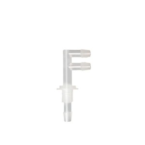 ข้อต่อท่อพลาสติกแบบ F ขนาด 6.4 มม. เกลียว G1/4 ข้อต่อสายยางแบบมุมฉาก เส้นผ่านศูนย์กลางเท่ากัน - Product Image 1
