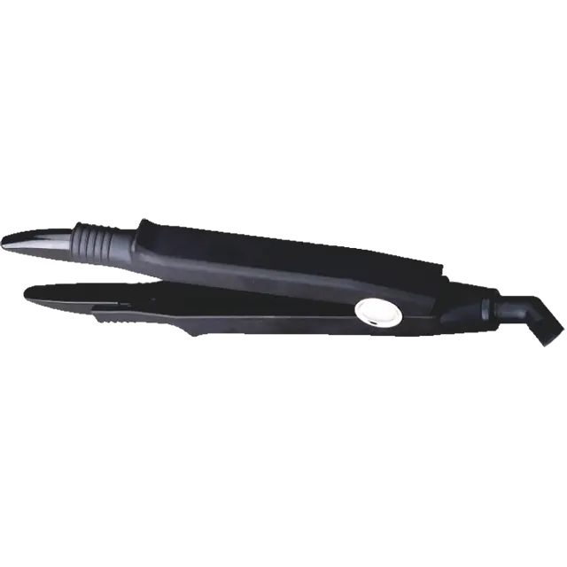 Loof Professionele Haar Connector Iron Wand Smelten Hair Extension Tool Roze/Zwart 232-50 ℃ Led Ptc AC100V-120V/AC210W-240W