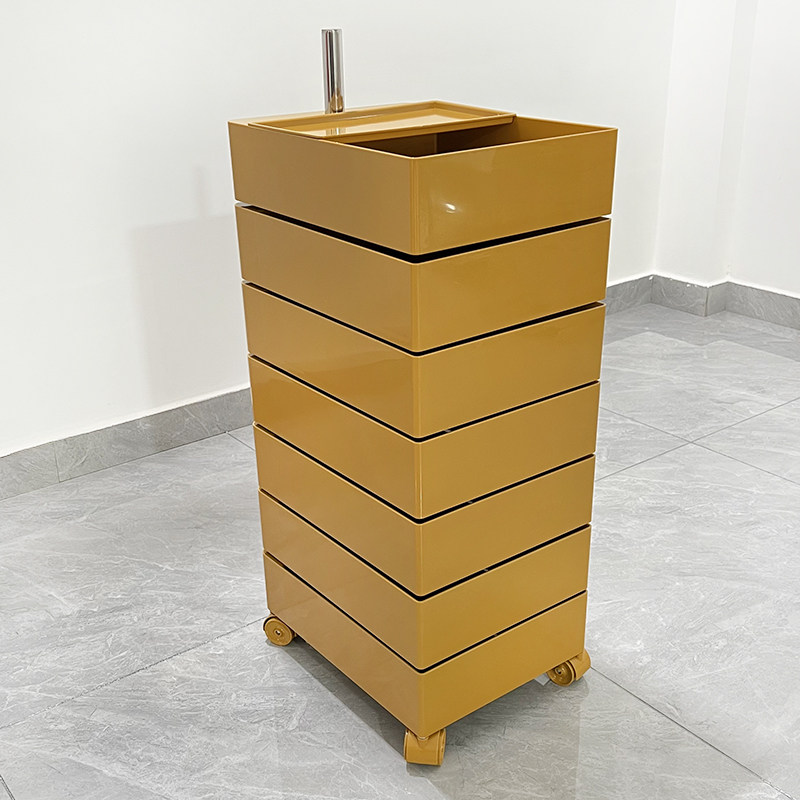 Seven-layer yellow 360 rotation
