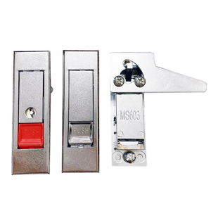 Hợp kim kẽm ms603 pushbutton điện Khóa cửa điện băng pushbutton khóa - Product Image 1